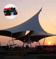 Building membrane materials and tents