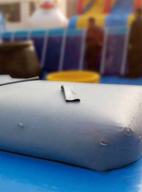 Pre pressurized water bag