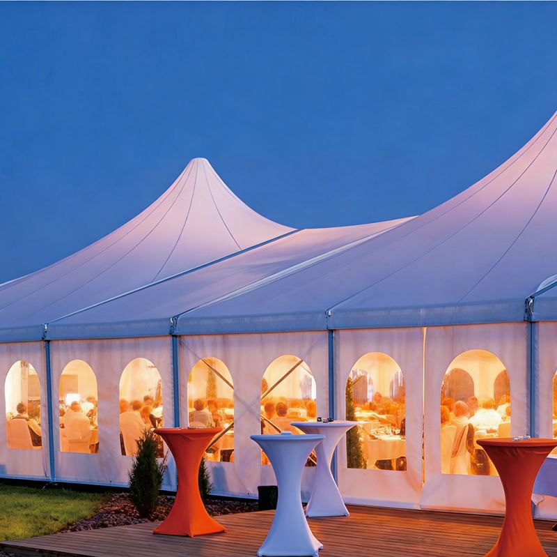 Wedding planning tent