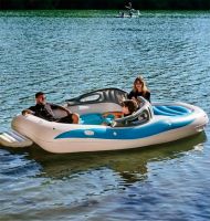 Drifting boat